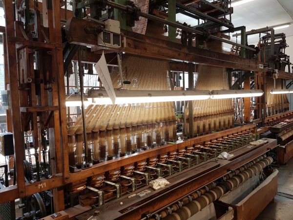 Foto eines Webstuhls